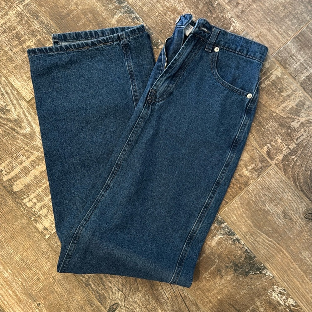 denim maxi skirt.